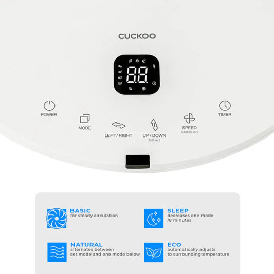 CUCKOO 360° Rotation AIR CIRCULATOR (CF-AC1410WH)